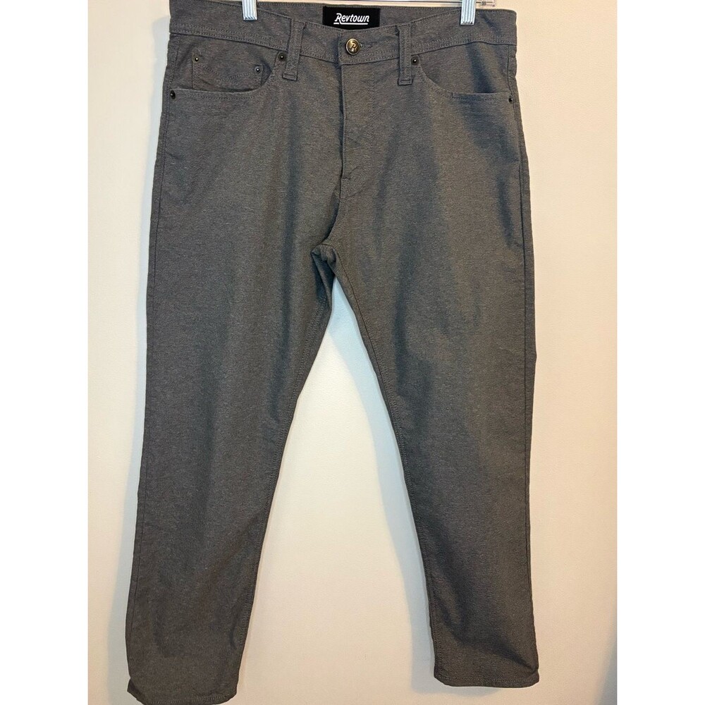 Revtown Sharp Gray Performance Stretch Jeans Men’s W32 L32